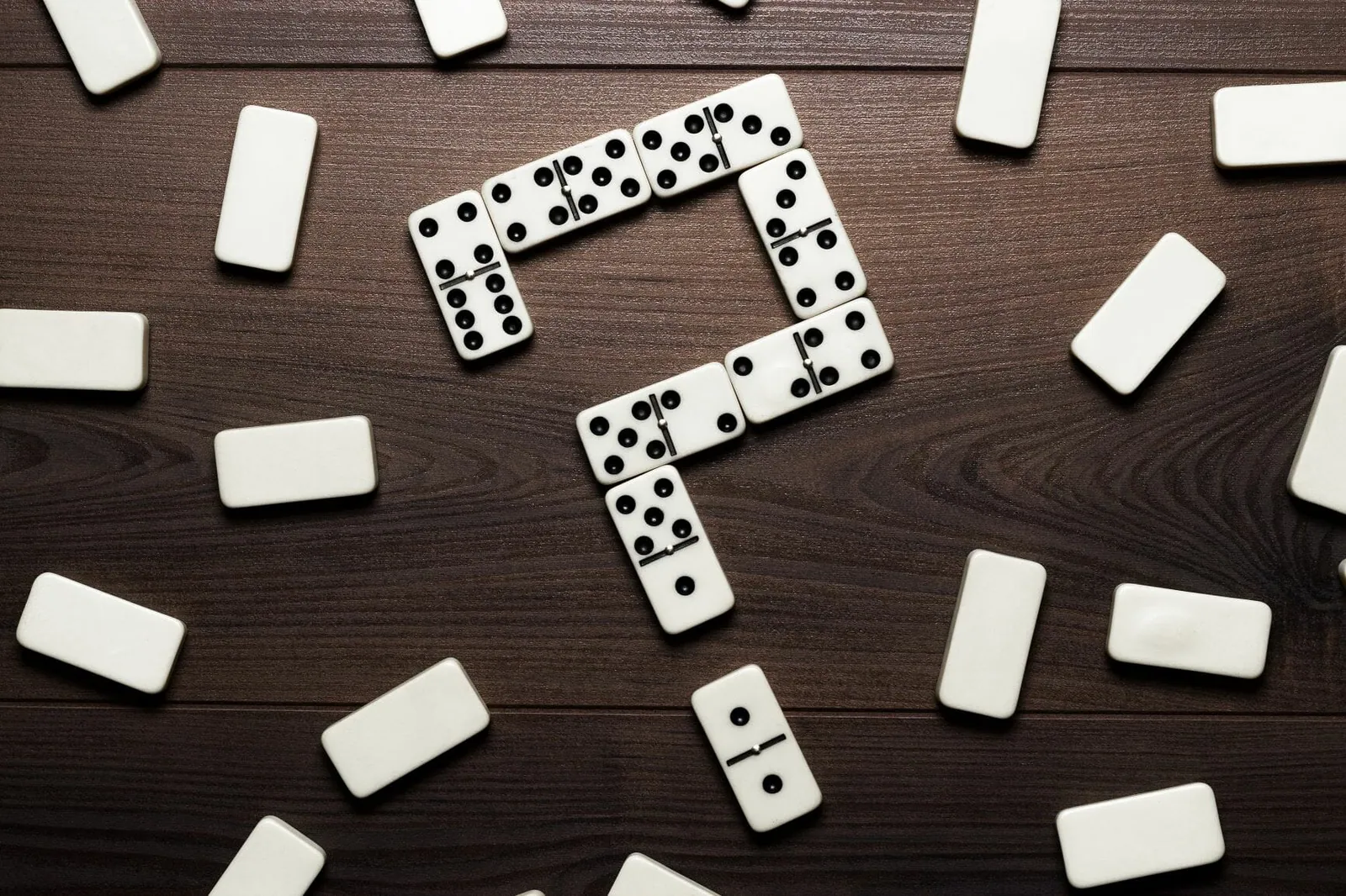Showing the domino effect